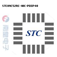 STC89C52RC-40C-PDIP4